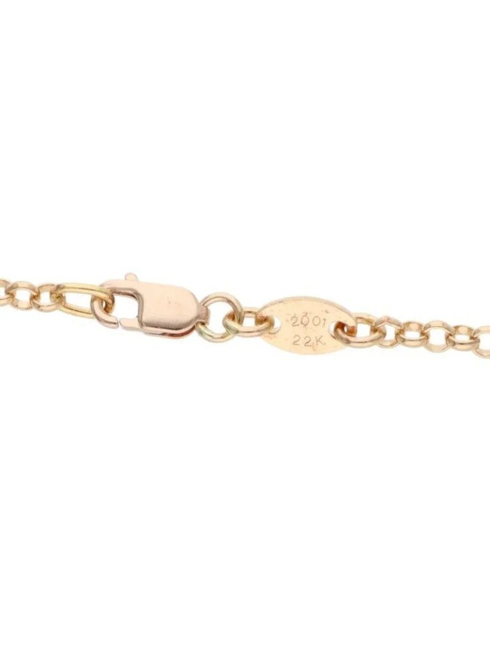 Chrome Hearts Neckchain Roll Chain Gold Necklace